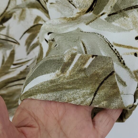 Drapers & Damon's‎ vintage light jacket. PSmall Green/gray palm trees 🌴cruise - Picture 4 of 8